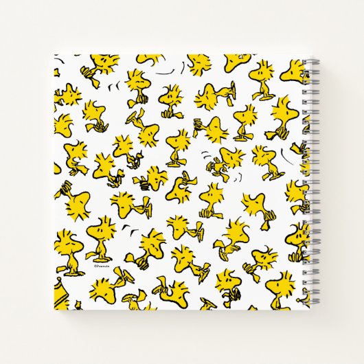 Woodstock Classic Design Pattern Notitieboek (Achterkant)