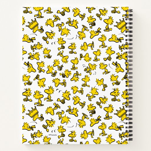 Woodstock Classic Design Pattern Notitieboek (Achterkant)