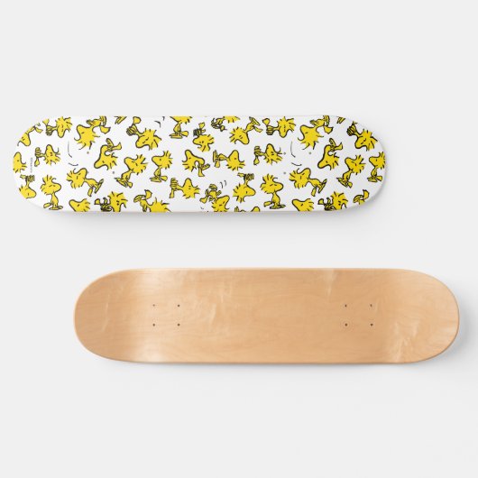 Woodstock Classic Design Pattern Persoonlijk Skateboard (Horizontaal)
