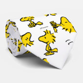 Woodstock Classic Design Pattern Stropdas (Opgerold)