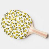 Woodstock Classic Design Pattern Tafeltennisbatje (Zijkant)