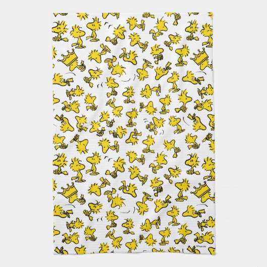 Woodstock Classic Design Pattern Theedoek (Verticaal)