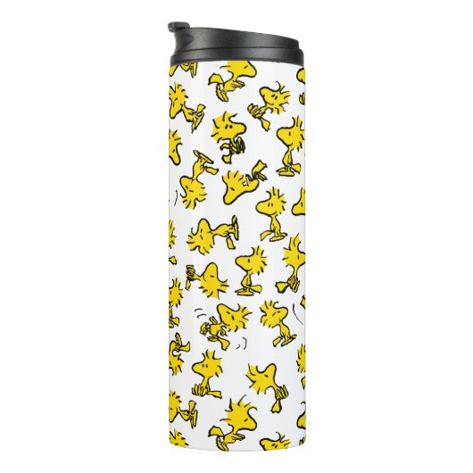 Woodstock Classic Design Pattern Thermosbeker (Geroteerd rechts)