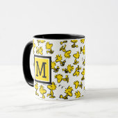 Woodstock Classic Design | Uw monogram toevoegen Mok (Voorkant links)