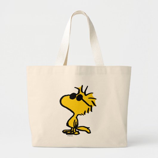 Woodstock Cool Sunbril Grote Tote Bag (Voorkant)