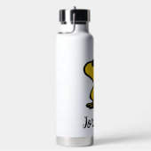 Woodstock Cool Sunbril Pattern | Jouw namen toevoe Waterfles (Rechts)