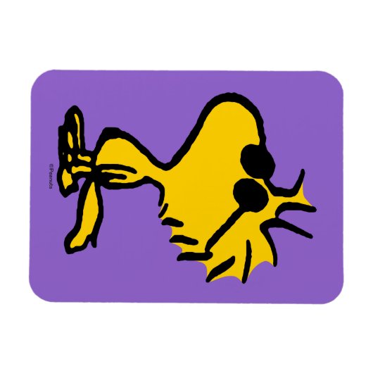 Woodstock Cool Sunbril Pattern Magneet (Horizontaal)