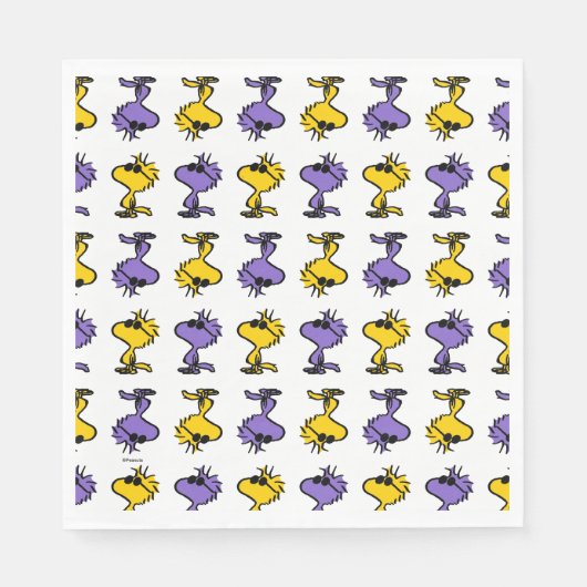 Woodstock Cool Sunbril Pattern Servet (Voorkant)