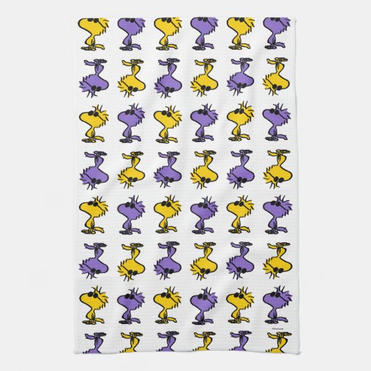 Woodstock Cool Sunbril Pattern Theedoek (Verticaal)