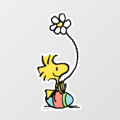 Woodstock Easter Egg Raamsticker (Vel)