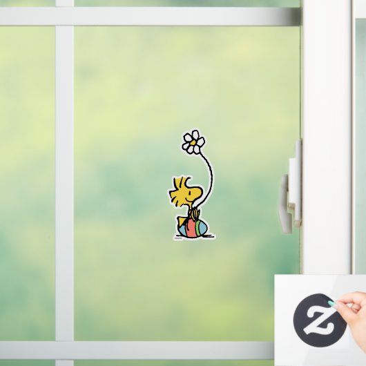 Woodstock Easter Egg Raamsticker (Huis)