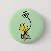 Woodstock Easter Egg Ronde Button 5,7 Cm (Voorkant)