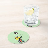 Woodstock Easter Egg Ronde Kartonnen Onderzetter (Insitu)