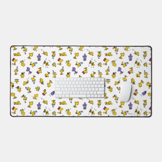 Woodstock Fun Pattern Bureaumat (Keyboard & Muis)