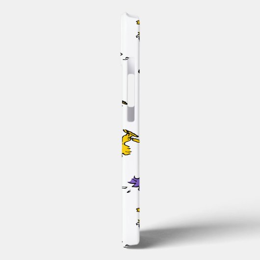 Woodstock Fun Pattern Case-Mate iPhone Case (Achterkant / Links)