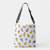 Woodstock Fun Pattern Crossbody Tas (Voorkant)