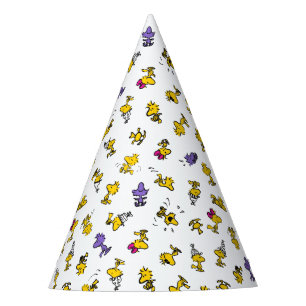 Woodstock Fun Pattern Feesthoedjes
