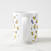 Woodstock Fun Pattern Grote Koffiekop (Achterkant)