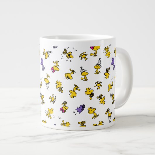 Woodstock Fun Pattern Grote Koffiekop (Voorkant rechts)