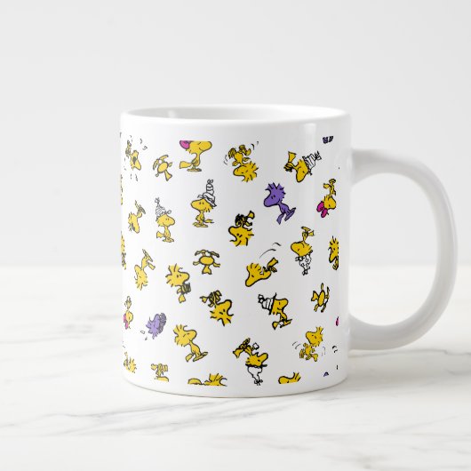 Woodstock Fun Pattern Grote Koffiekop (Rechts)