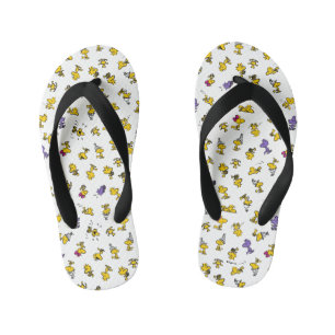 Woodstock Fun Pattern Kinder Teenslippers