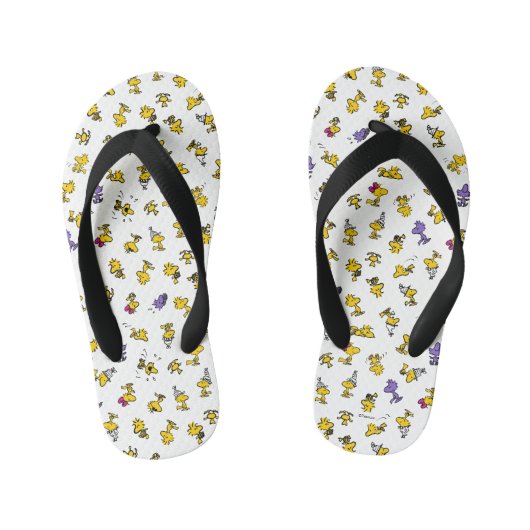 Woodstock Fun Pattern Kinder Teenslippers (Voetbed)