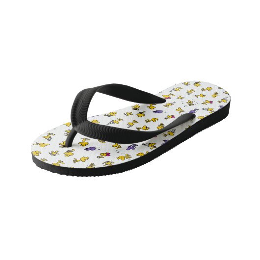 Woodstock Fun Pattern Kinder Teenslippers (Schuin)