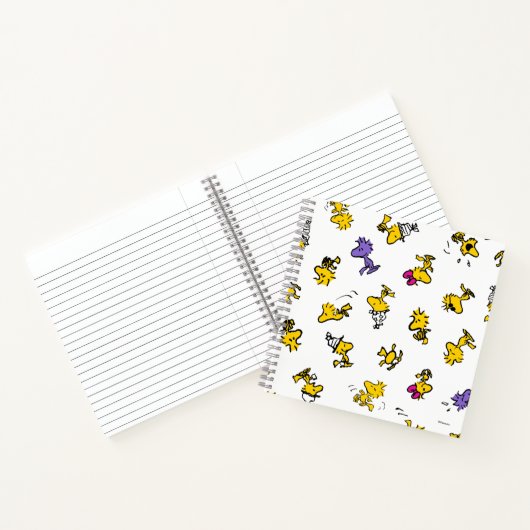 Woodstock Fun Pattern Notitieboek (Binnen)