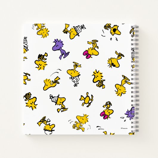 Woodstock Fun Pattern Notitieboek (Achterkant)