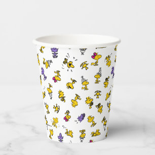 Woodstock Fun Pattern Papieren Bekers