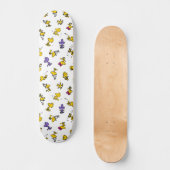 Woodstock Fun Pattern Persoonlijk Skateboard (Voorkant)