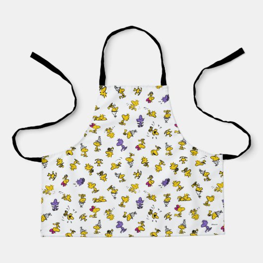 Woodstock Fun Pattern Schort (Voorkant)