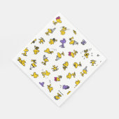 Woodstock Fun Pattern Servet (Hoek)