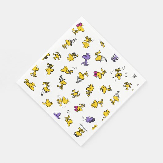 Woodstock Fun Pattern Servet (Hoek)