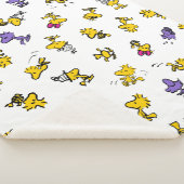 Woodstock Fun Pattern Sherpa Deken (3/4)