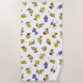 Woodstock Fun Pattern Strandlaken (Voorkant)