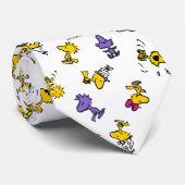 Woodstock Fun Pattern Stropdas (Opgerold)