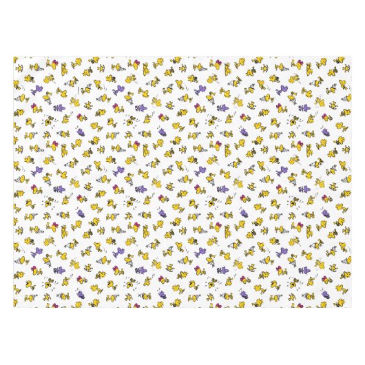 Woodstock Fun Pattern Tafelkleed (Voorkant (Horizontaal))