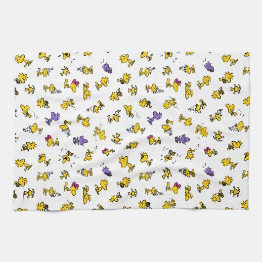 Woodstock Fun Pattern Theedoek (Horizontaal)