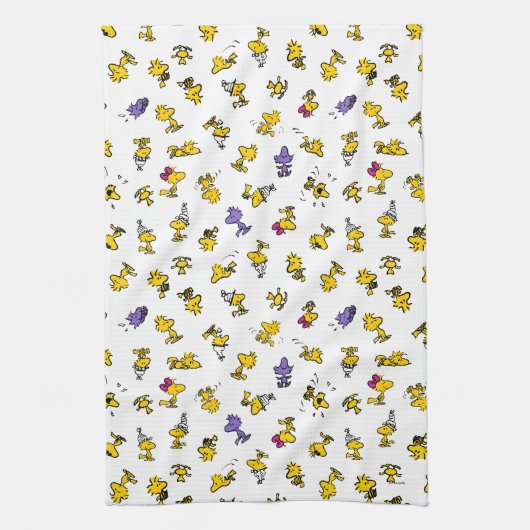 Woodstock Fun Pattern Theedoek (Verticaal)