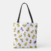 Woodstock Fun Pattern Tote Bag (Achterkant)