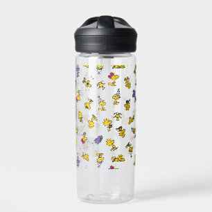 Woodstock Fun Pattern Waterfles