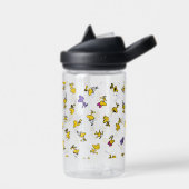 Woodstock Fun Pattern Waterfles (Links)