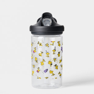 Woodstock Fun Pattern Waterfles