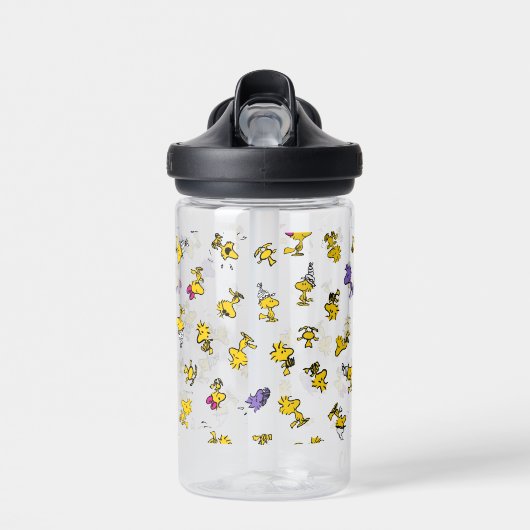 Woodstock Fun Pattern Waterfles (Voorkant)