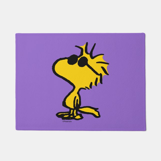 Woodstock in zonnebril deurmat (Voorkant)