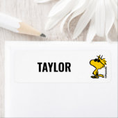 Woodstock in zonnebril etiket (Insitu)