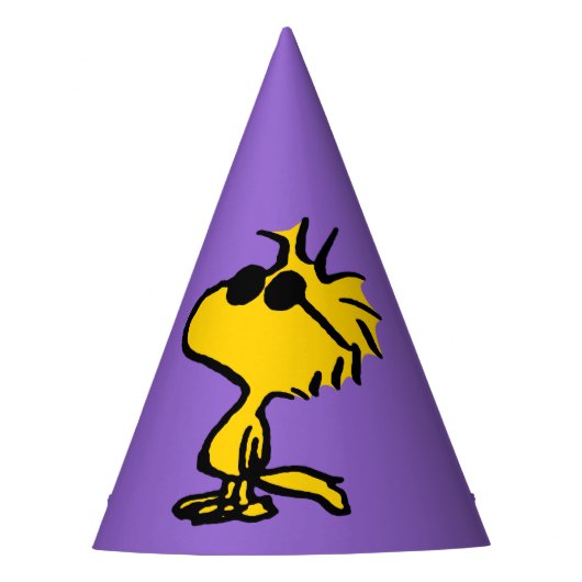 Woodstock in zonnebril feesthoedjes (Voorkant)