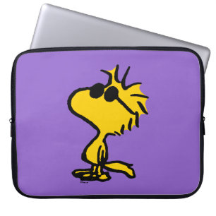 Woodstock in zonnebril laptop sleeve