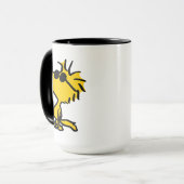 Woodstock in zonnebril mok (Voorkant links)